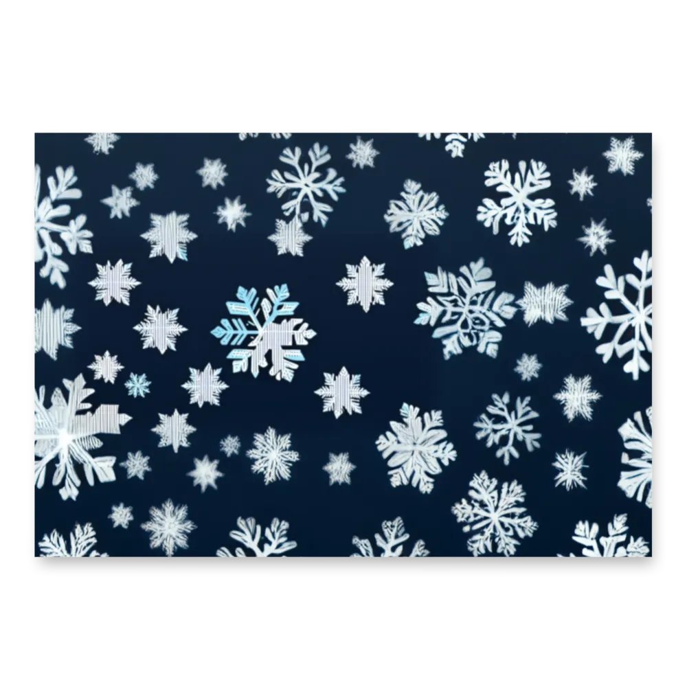 Snowflake Symphony Wrapping Paper Set product image (3)