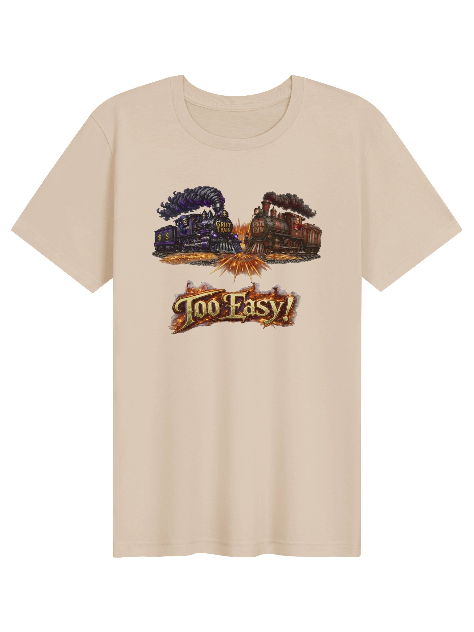 ''Too Easy'' Supersoft T-Shirt product image (1)