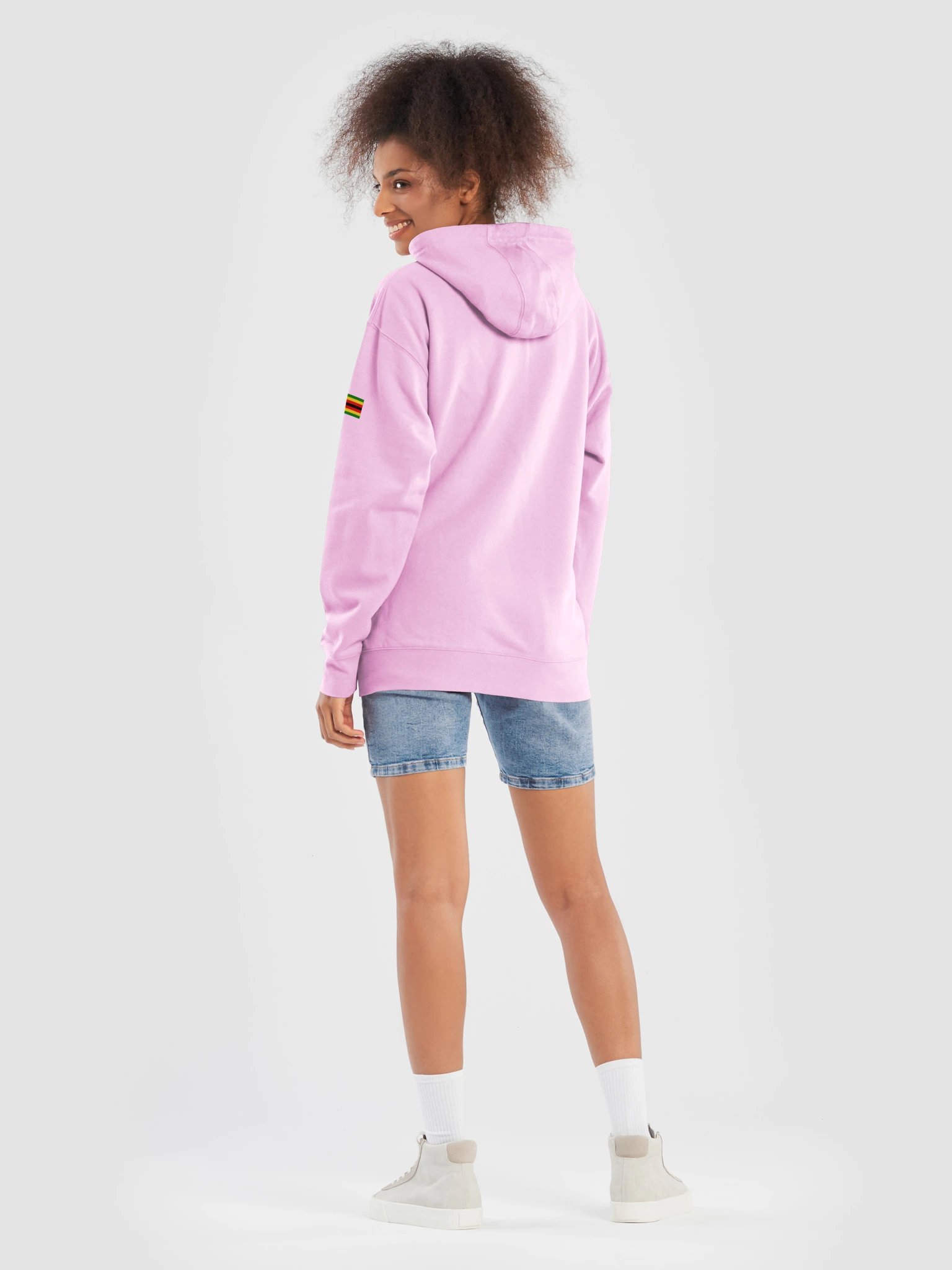 Zimbabwe Hoodie with flag on sleeve product image (6)