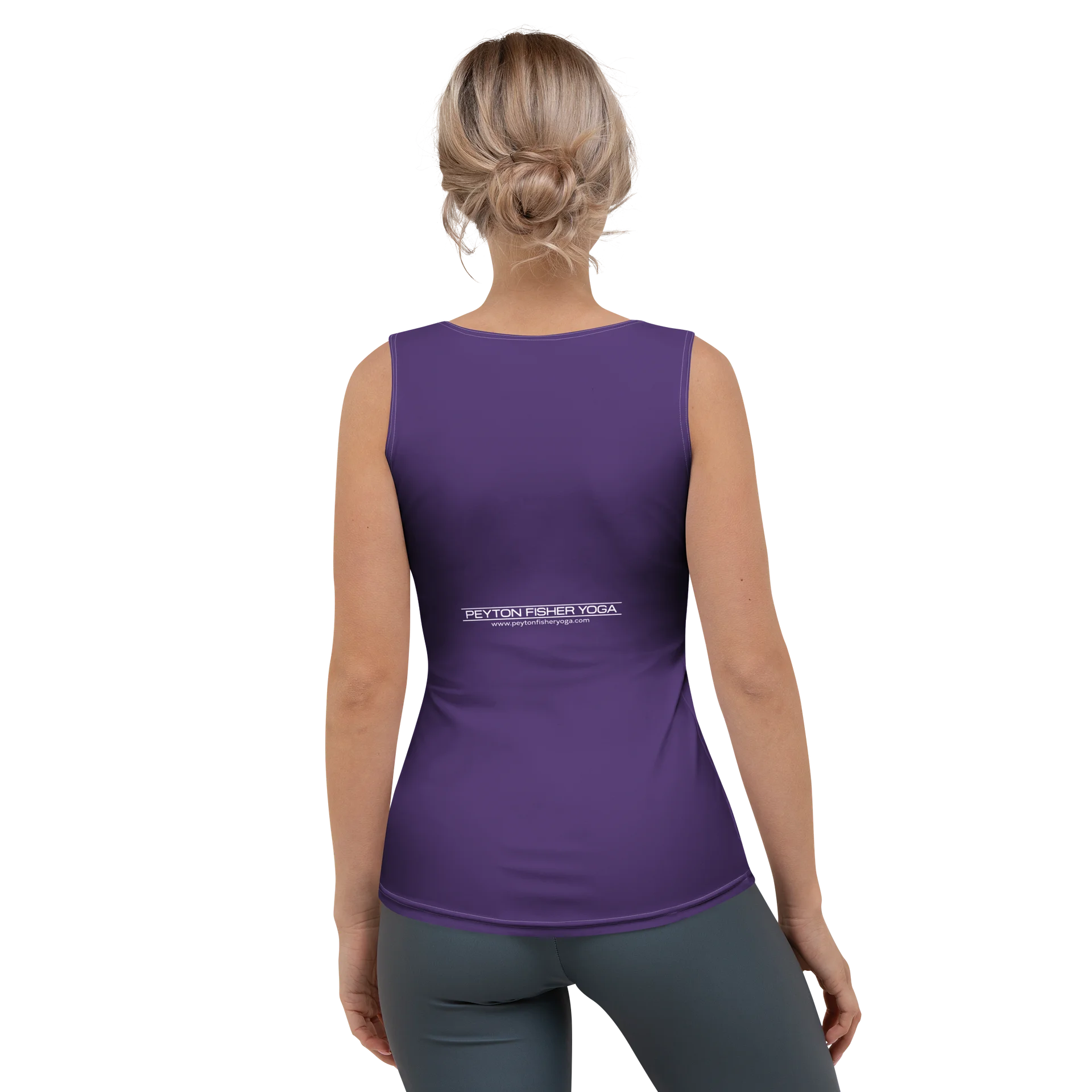 Clinical Racerback Performance Tank (Purple) product image (2)