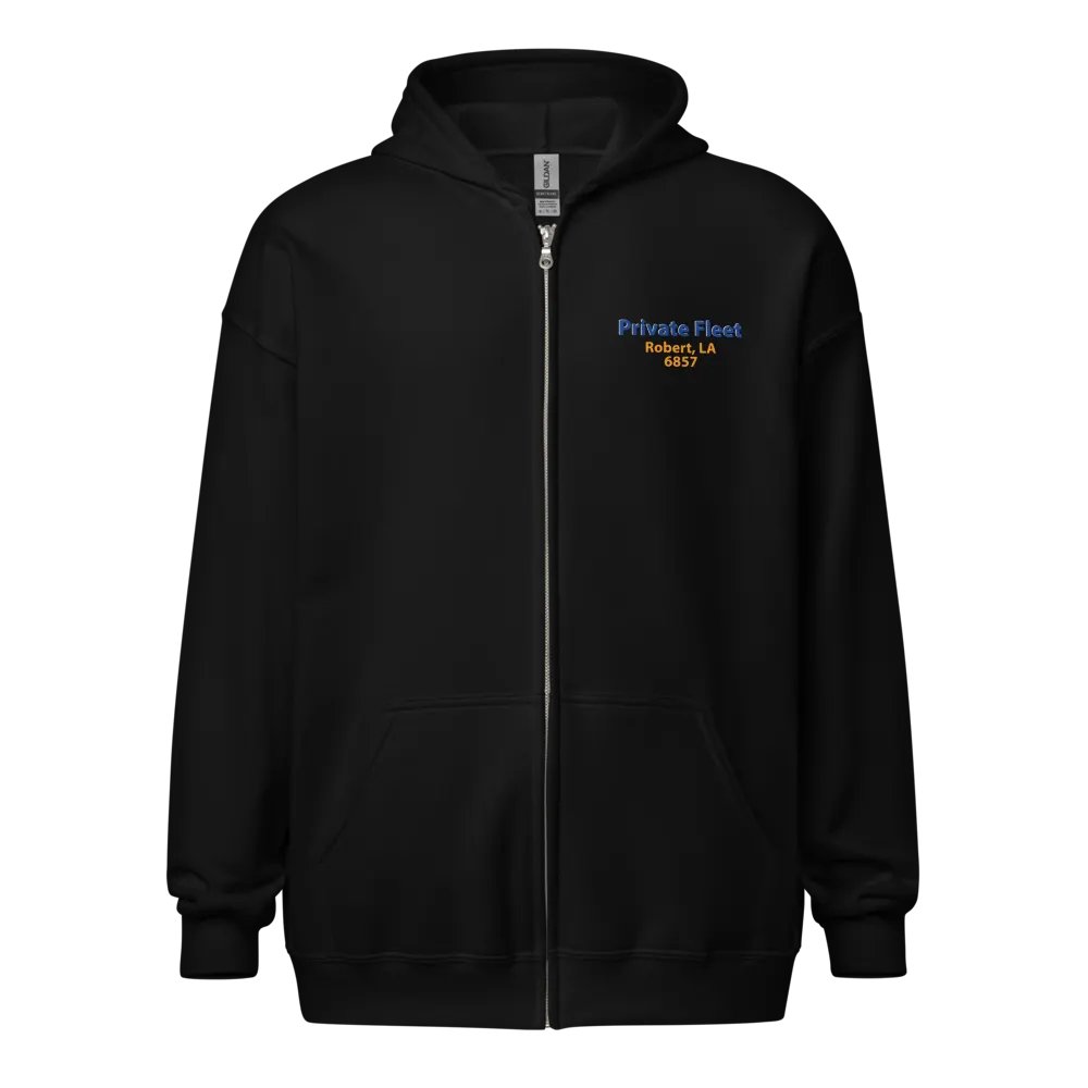 6857 Robert Walmart Private Fleet Zip-up product image (2)