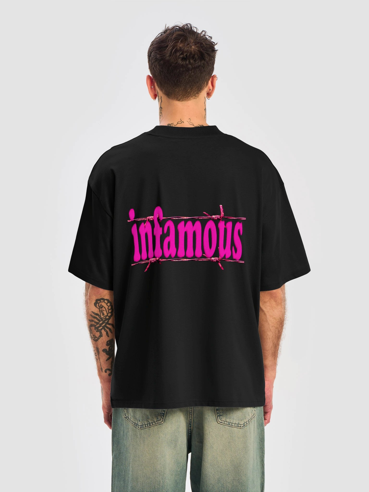 INFAMOUS Thorned Graphic Oversized Tee product image (11)