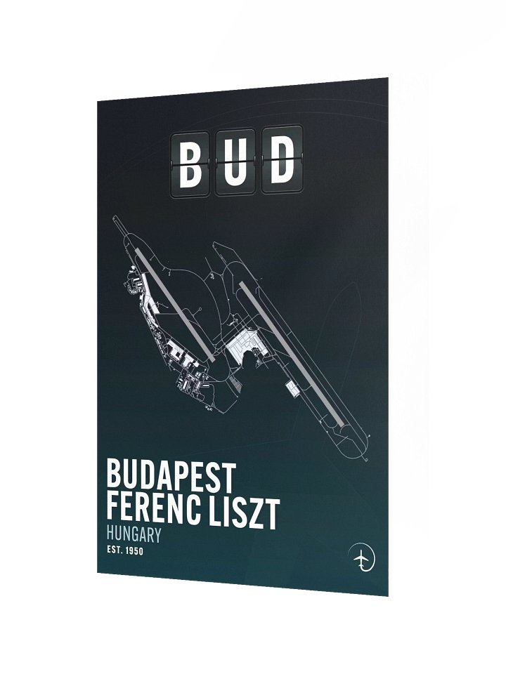 Budapest Ferenc Liszt BUD Poster product image (2)