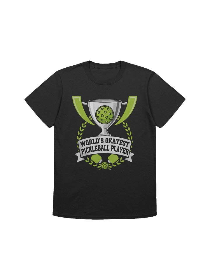 Worlds Okayest Pickleball Player Trophy product image (1)