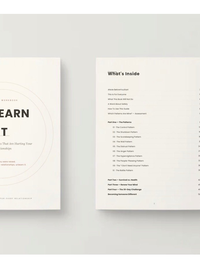 UNLEARN IT: Breaking the Patterns That Are Hurting Your Relationships product image (2)