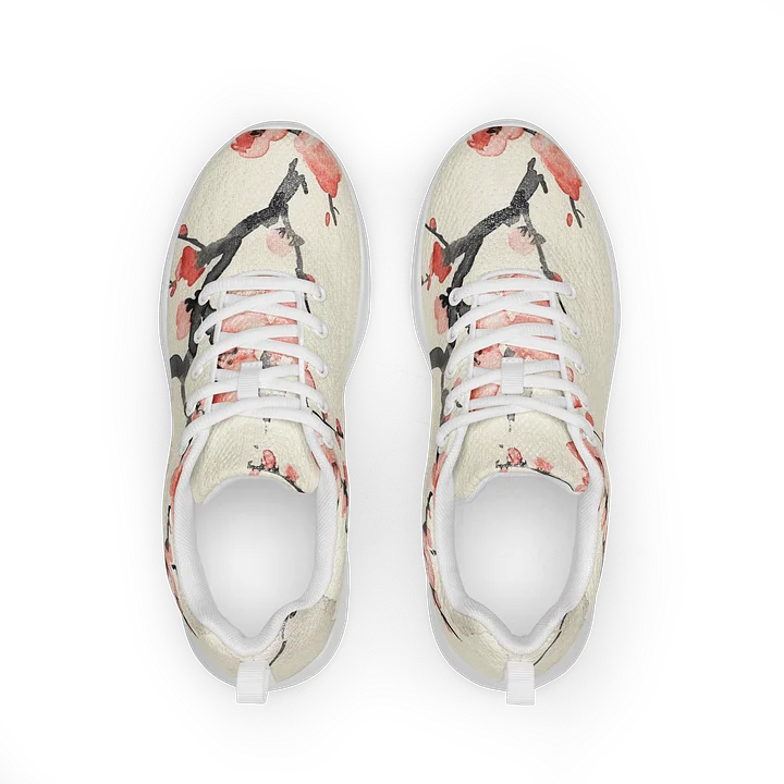 Japanese Cherry Blossom Women's Athletic Shoes | Sakura Floral Sneakers product image (2)
