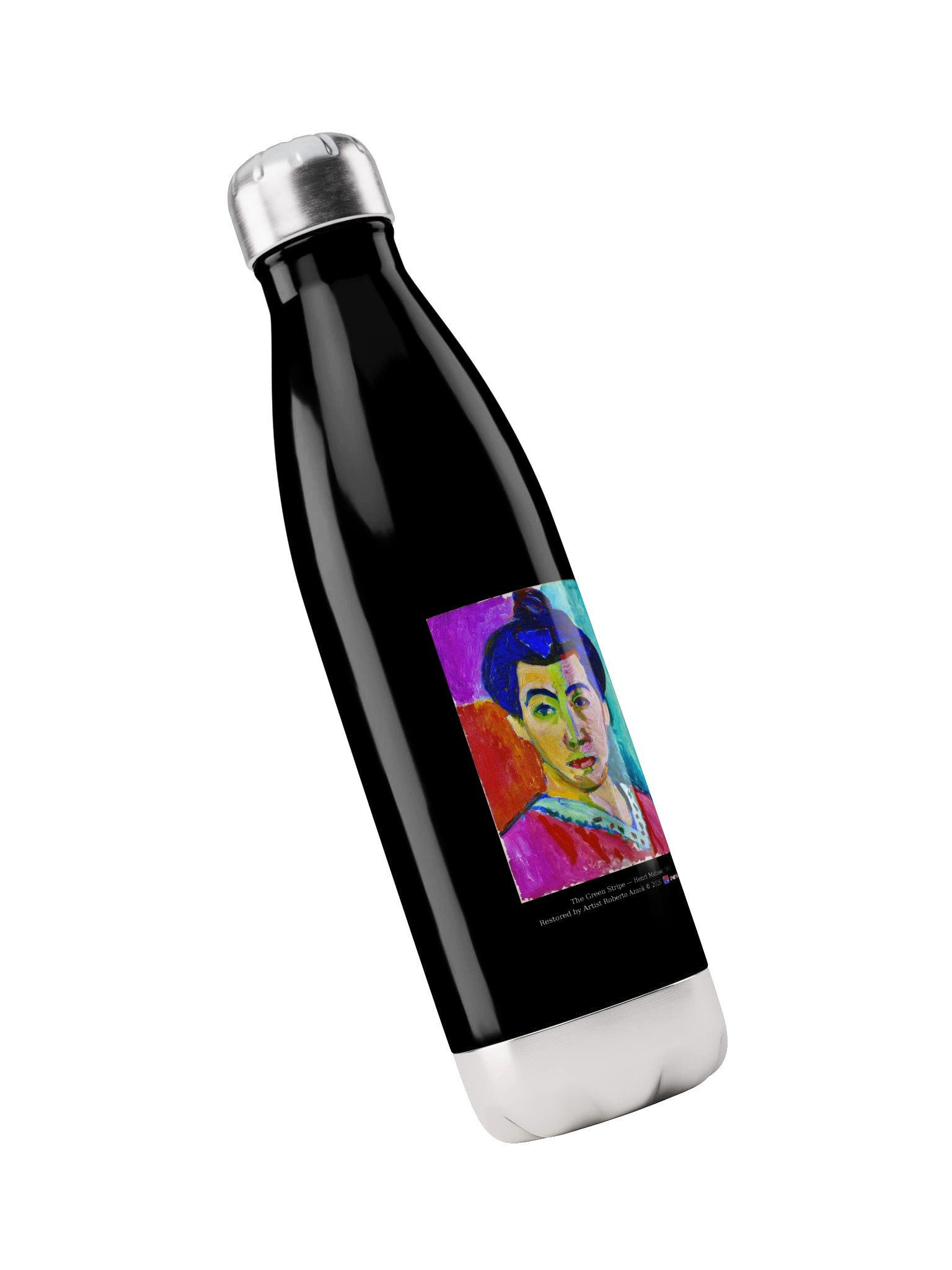 The Green Stripe — Water Bottle product image (3)