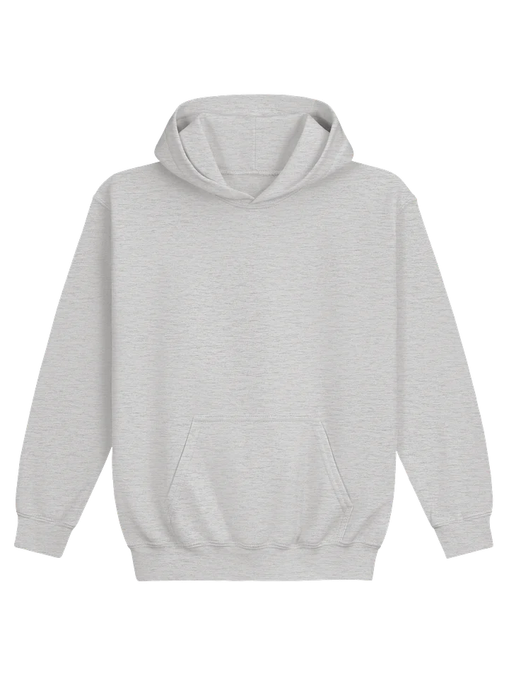 Kids Pull-over Hoodie - Grey, Logo on Back product image (1)