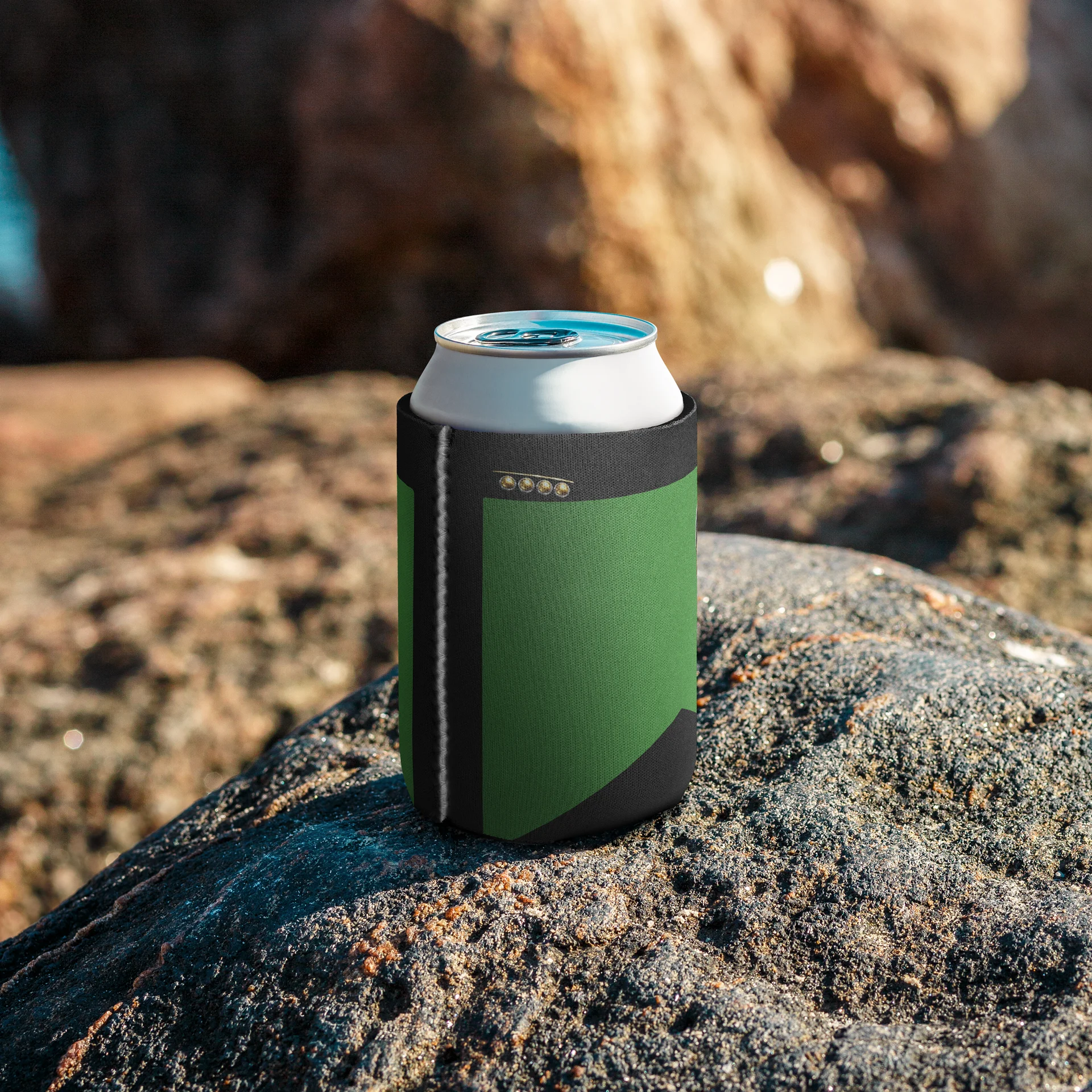 Officer Inspired Can Coozie - Green Division product image (7)
