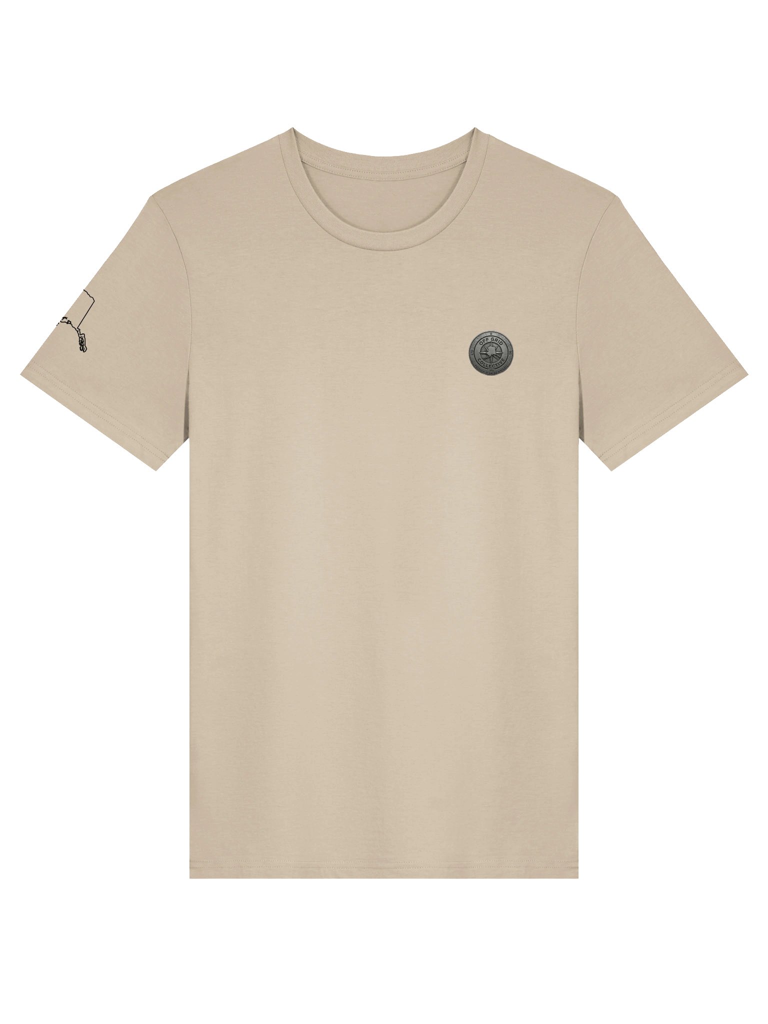 DELUXE "WHALE TAIL" ORGANIC COTTON TEE product image (2)