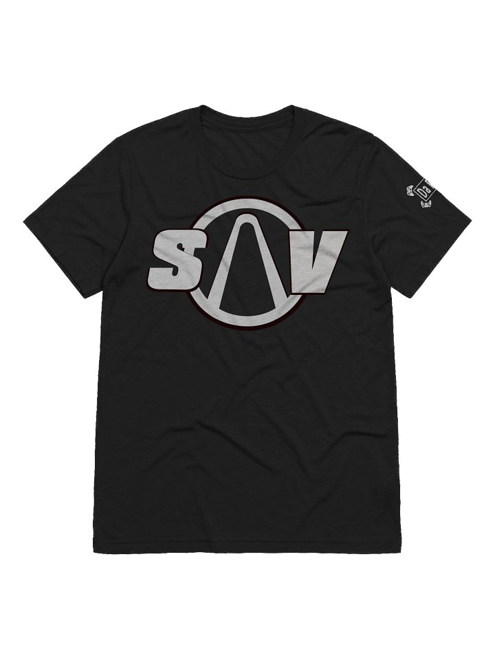 SAV logo White T shirt product image (1)