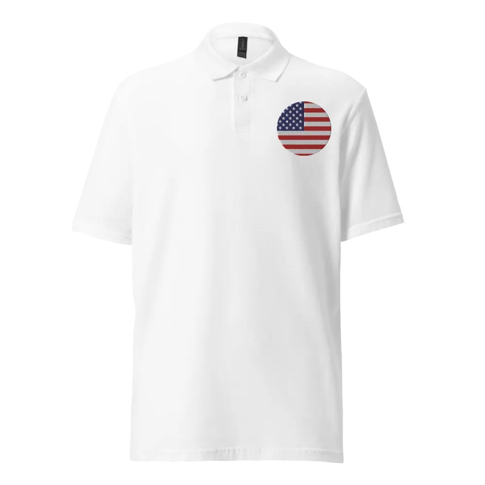 Stars & Stripes Pique Polo product image (1)