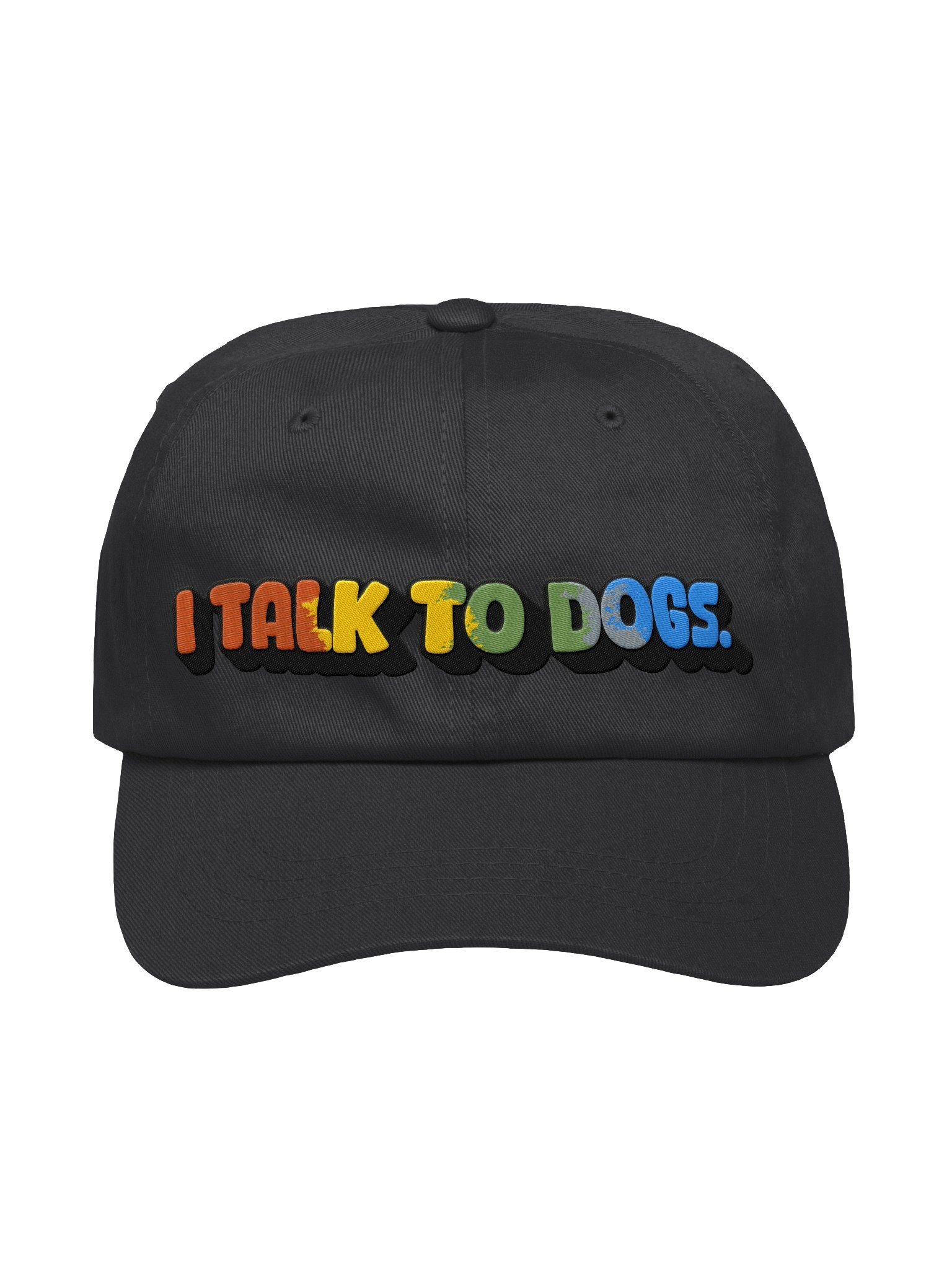 I Talk to Dogs Funny Dog Lover Hat product image (2)
