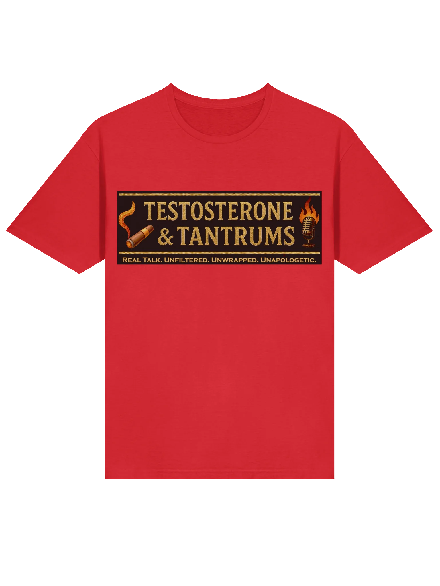 T&T Nameplate Tee - RED product image (2)