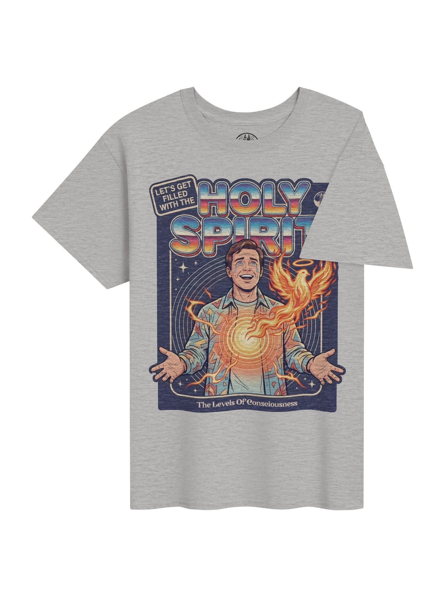 "Let's Get Filled With The Holy Spirit" Guys Tee product image (4)