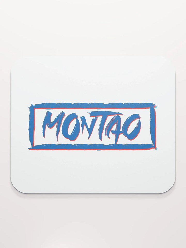 Classic Mouse Pad- Montao Logo Blue product image (2)