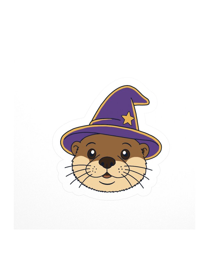Wizard Otter Sticker