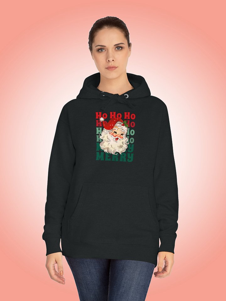 Ho Ho Ho Merry Merry Retro Santa product image (1)