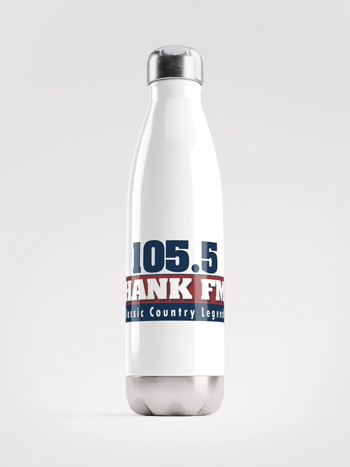 Hank White Stainless Steel Water Bottle product image (1)