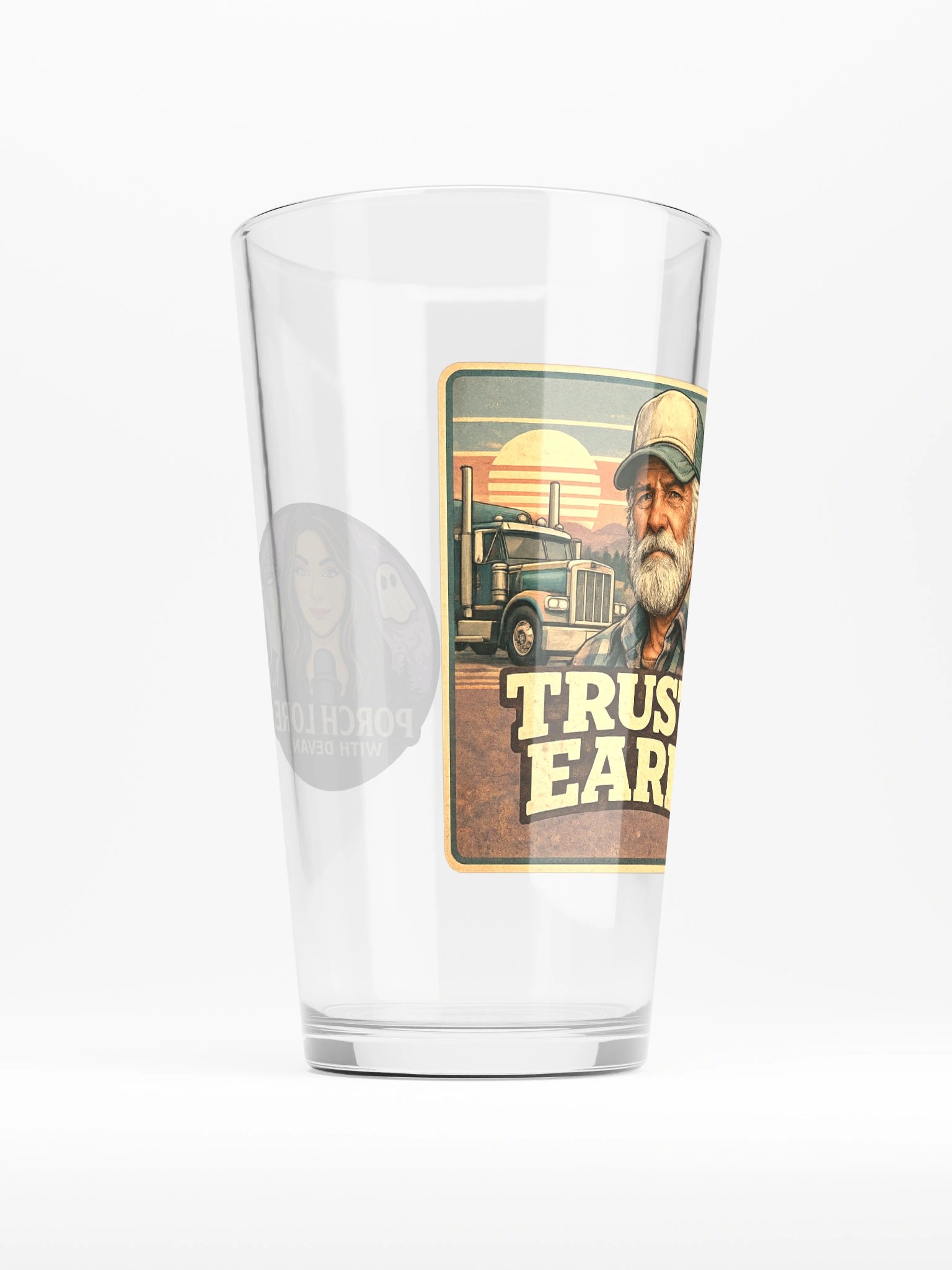 TRUST EARL SHAKER PINT GLASS 16oz product image (2)
