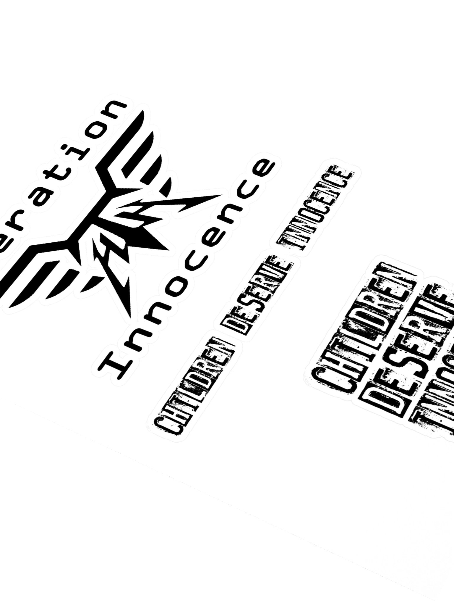 Operation Innocence Sticker Sheet product image (2)
