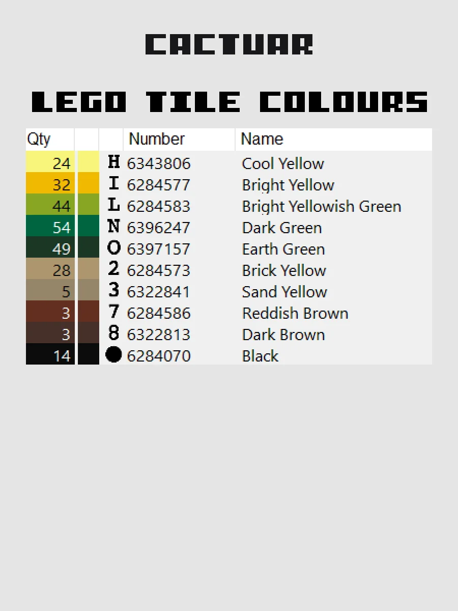 Cactuar Pixel Art product image (5)