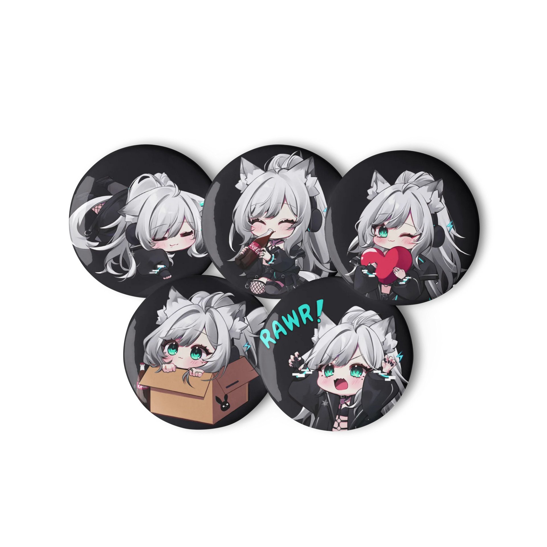 Snowwiii - Chibi Button Badges product image (2)