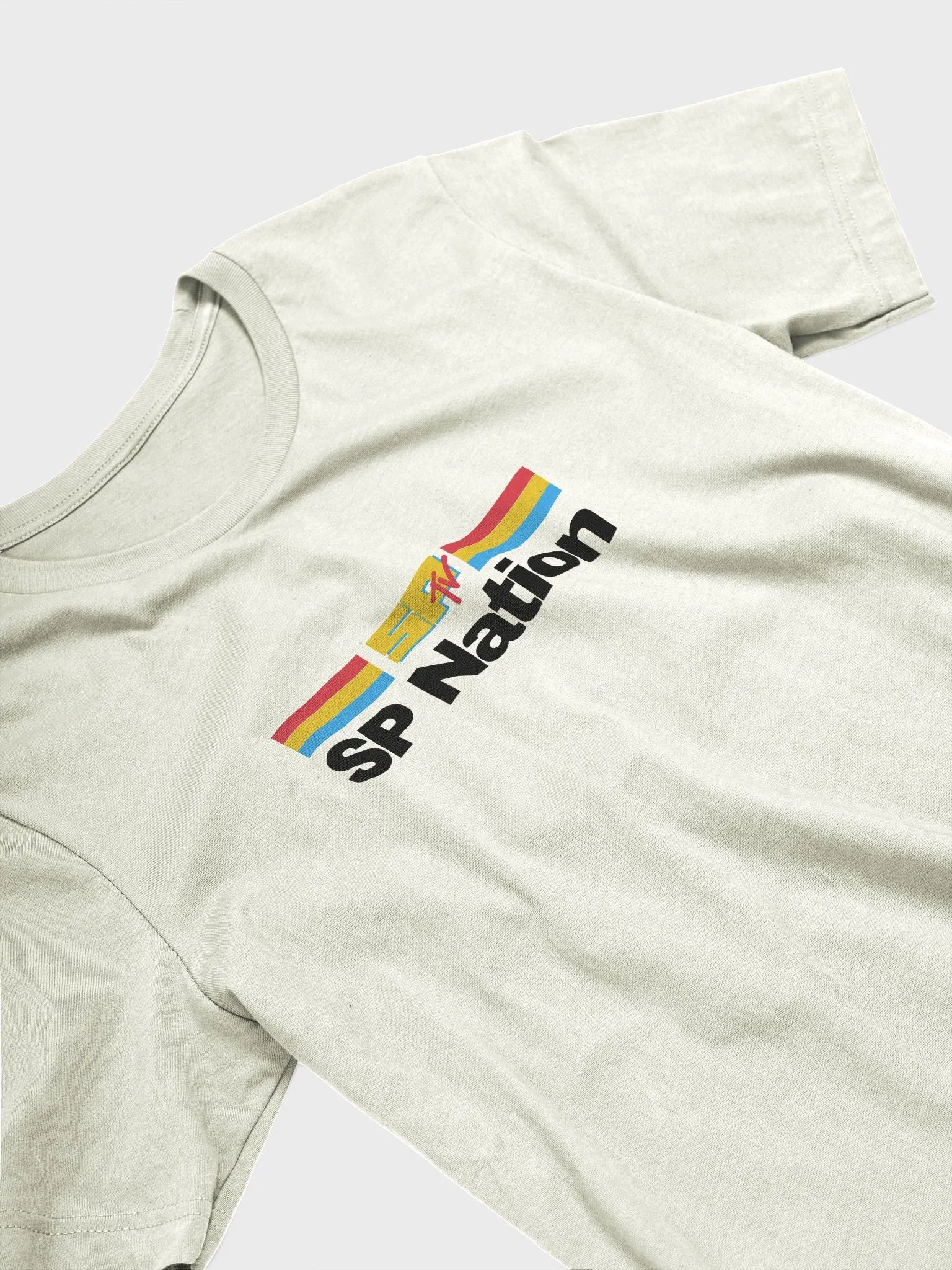 Sp Mations SP Nation - SPTV Logo - shirt LIGHT colors | AaronSmith-Levin