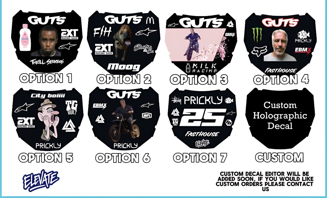 ODI Number Plate Decal product image (2)