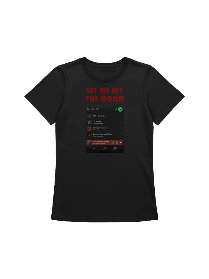 Personality Playlist Women's Tshirt product image (2)