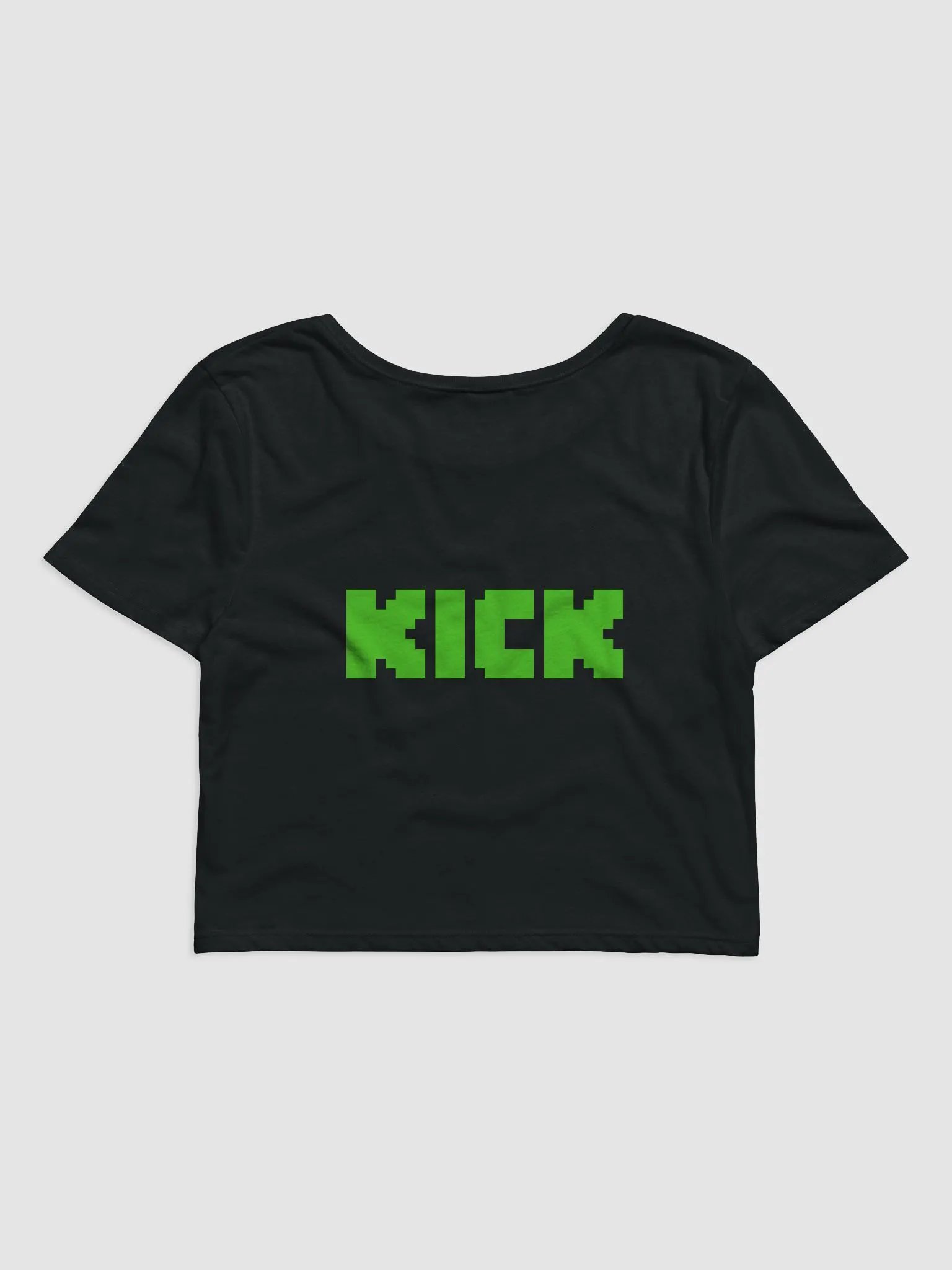 DJ SETSROCKA - Women's Crop Baby Tee - Black product image (2)