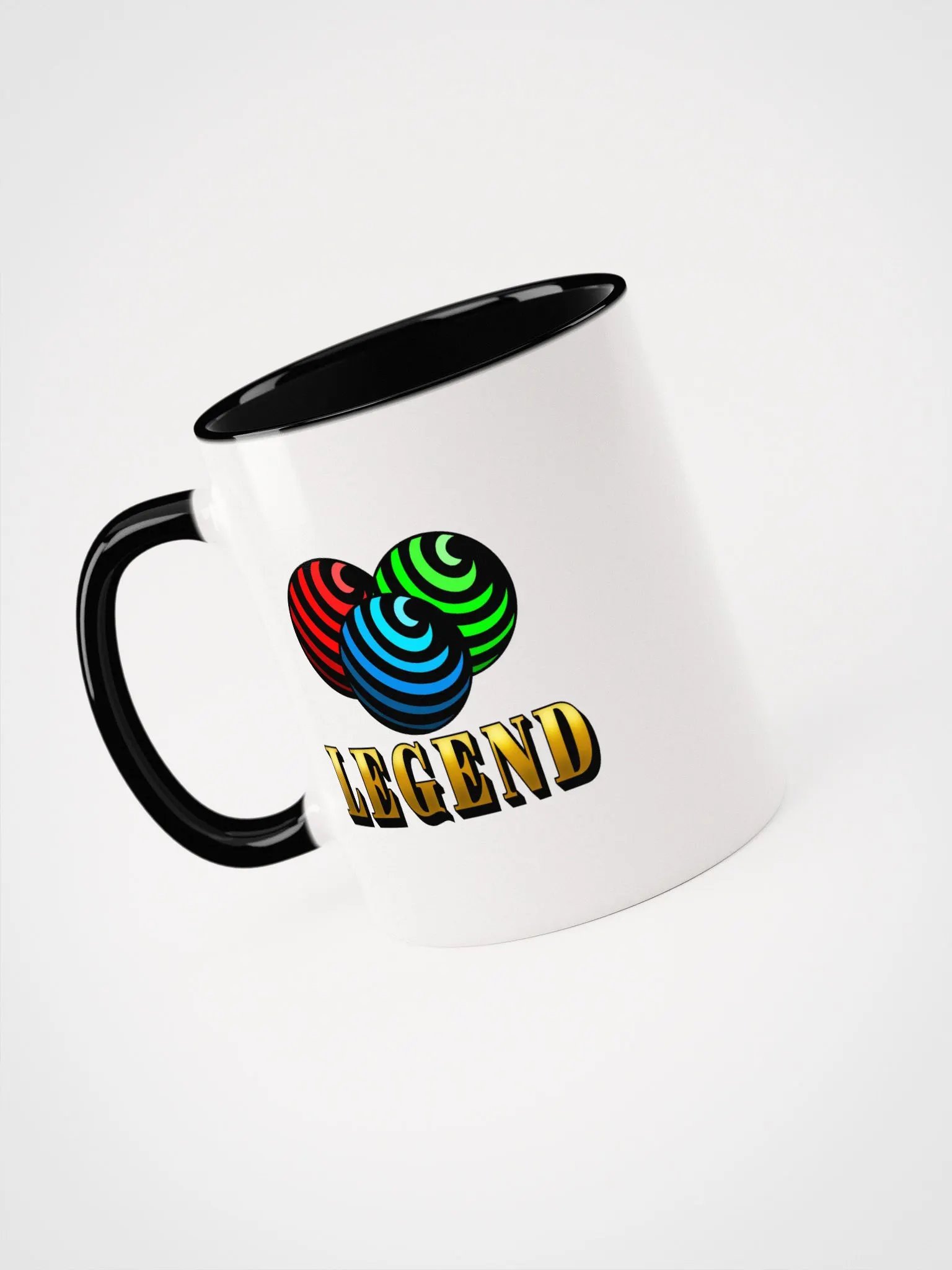 Legends White Logo Mug product image (35)