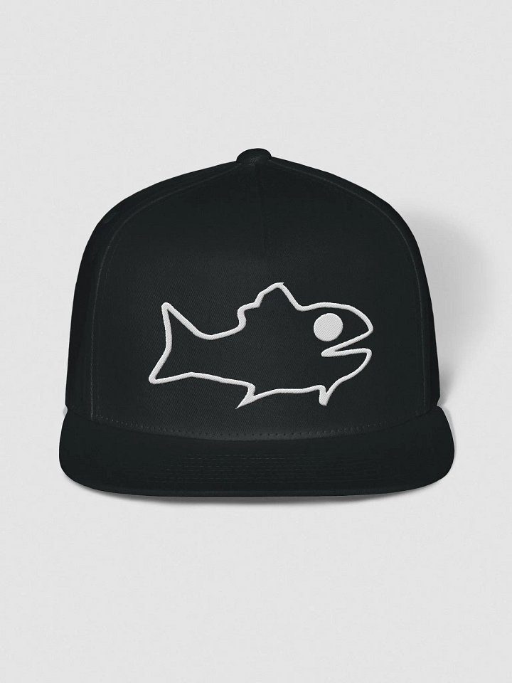 Fish Outline Snapback Cap product image (1)