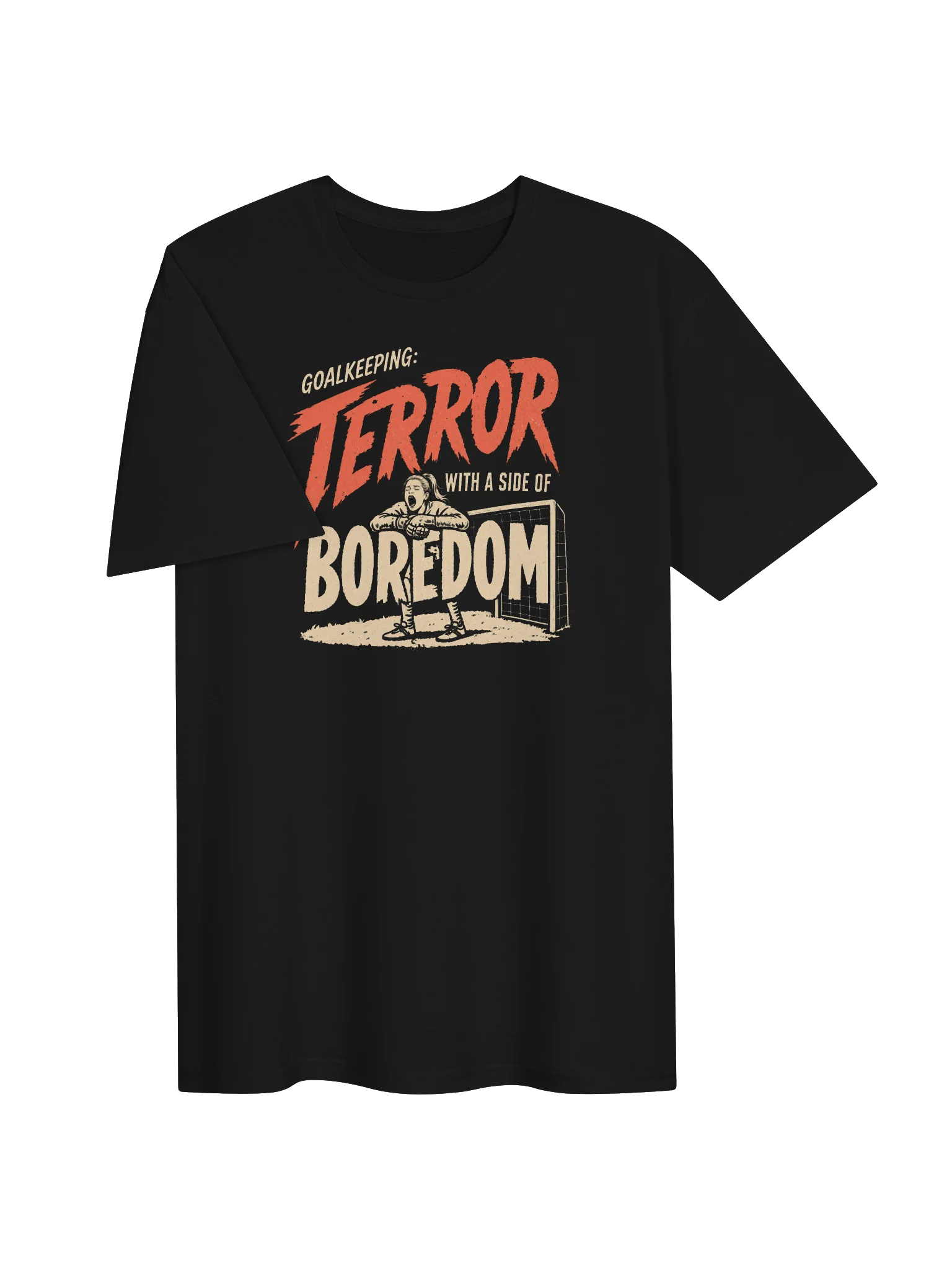 Goalkeeping: Terror & Boredom Tee product image (3)