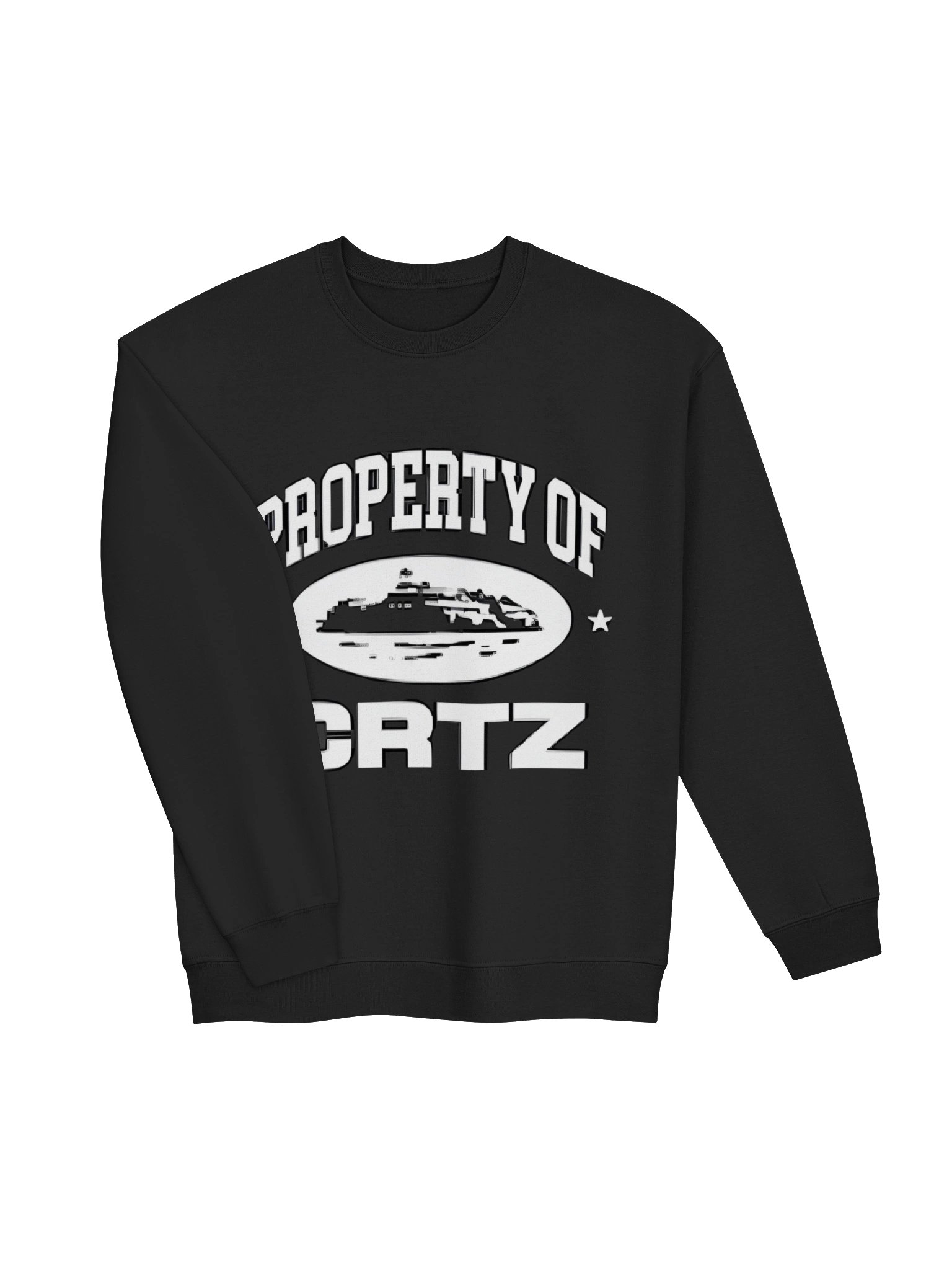 Corteiz P.O.C Sweatshirt Black product image (3)