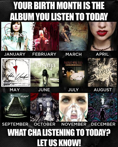 Which album are you listening to today?! Let us know! 🤘