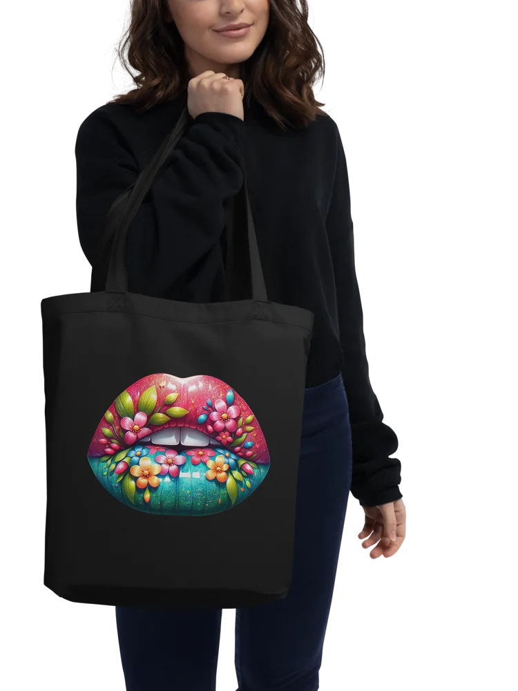Blooming Lips Eco-Friendly Tote Bag product image (1)