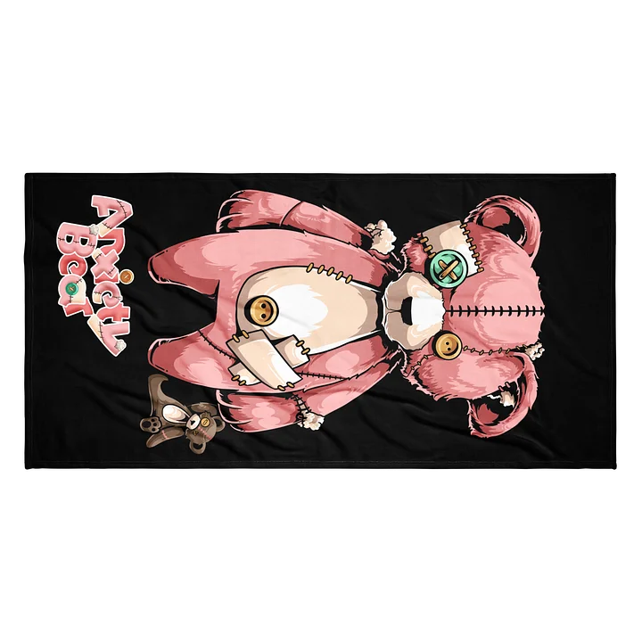 Anxiety Bear OG Beach Towel product image (2)