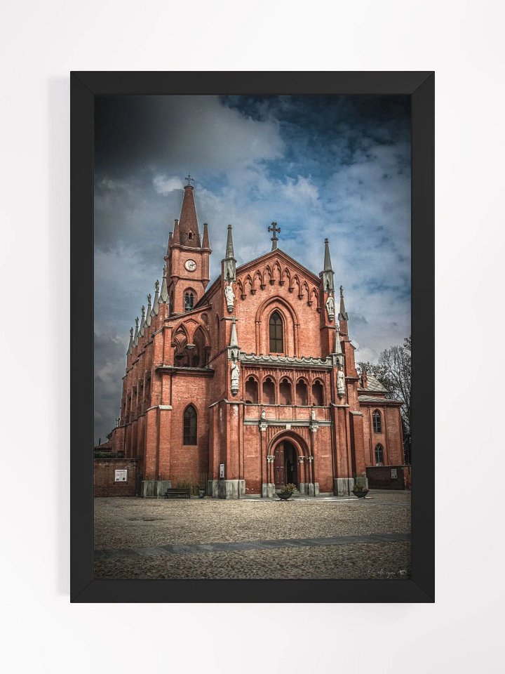 Print Fine Art Photography – Church of Pollenzo, Italy product image (2)