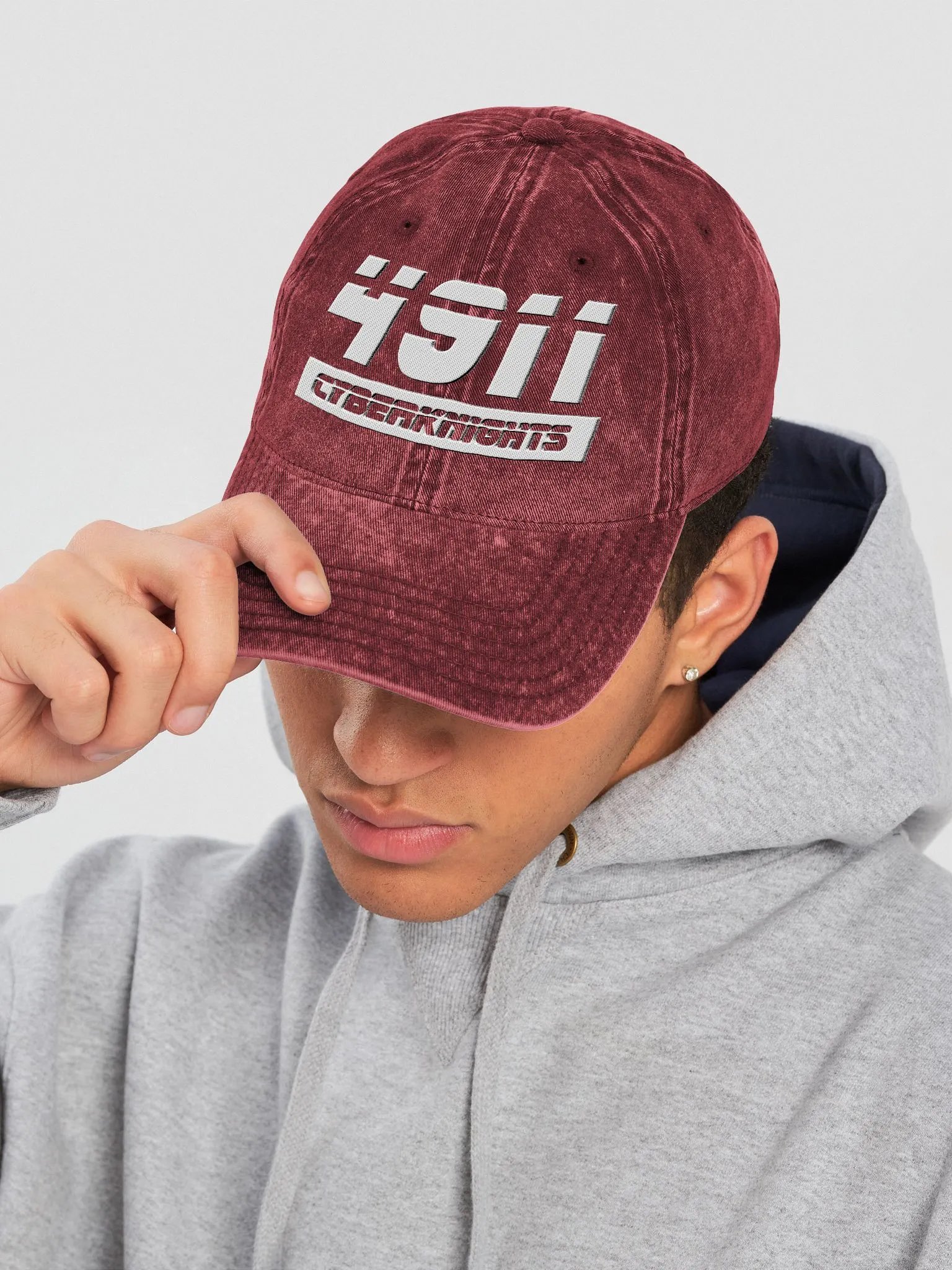 Cyberknights Red Dad Hat product image (7)