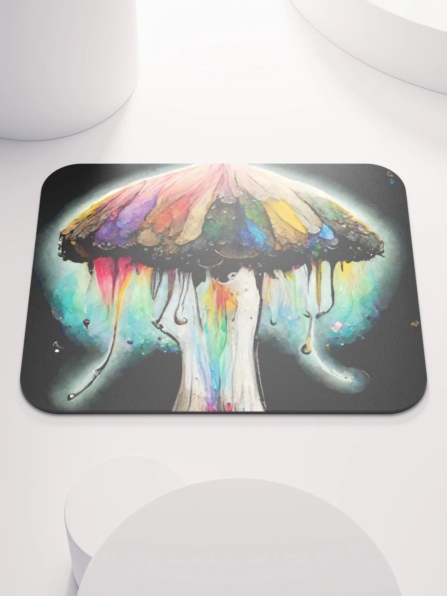 Melting Mushroom Mouse Pad product image (1)
