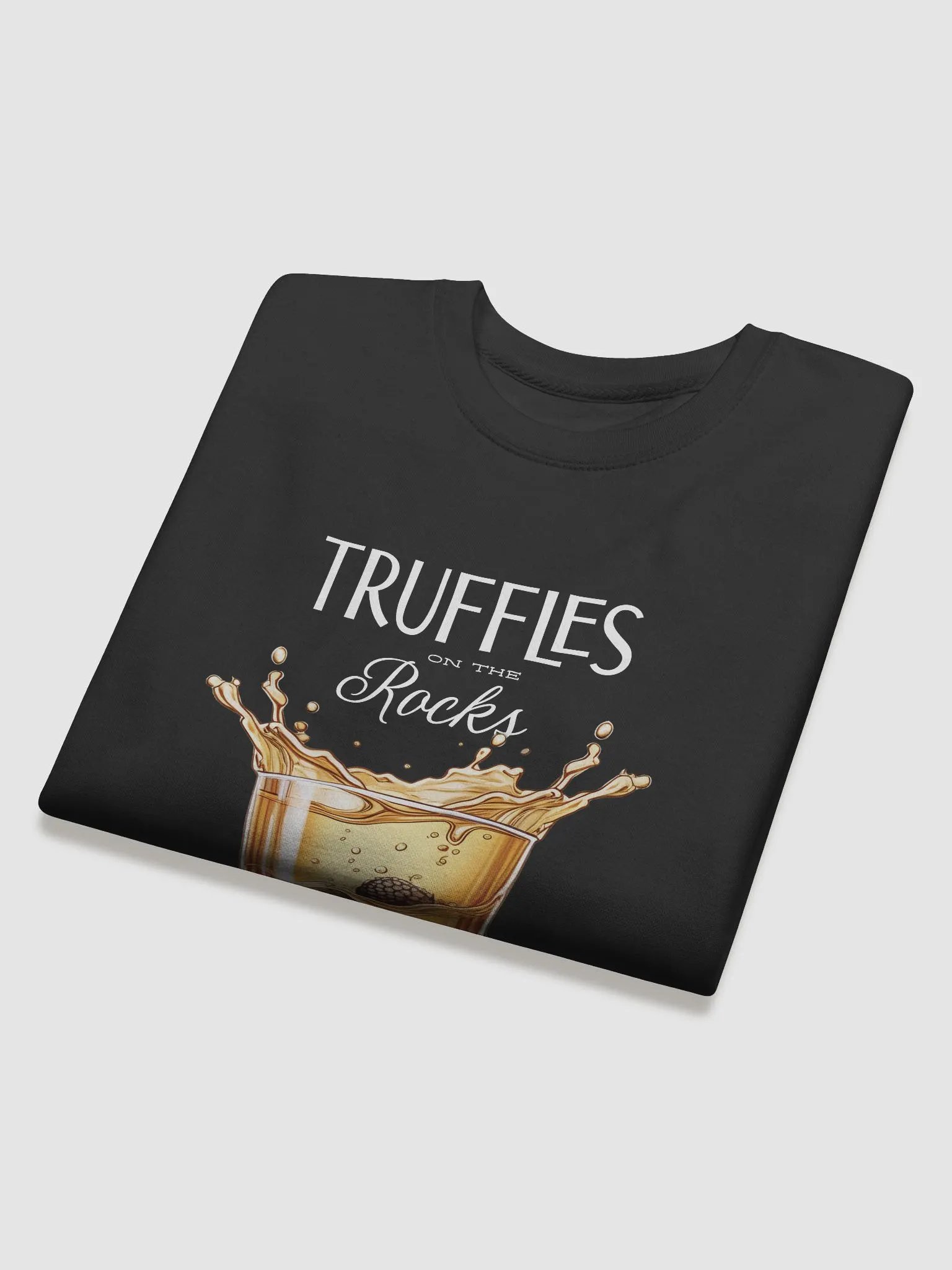 Truffle Splash Sweatshirt - BLACK product image (4)