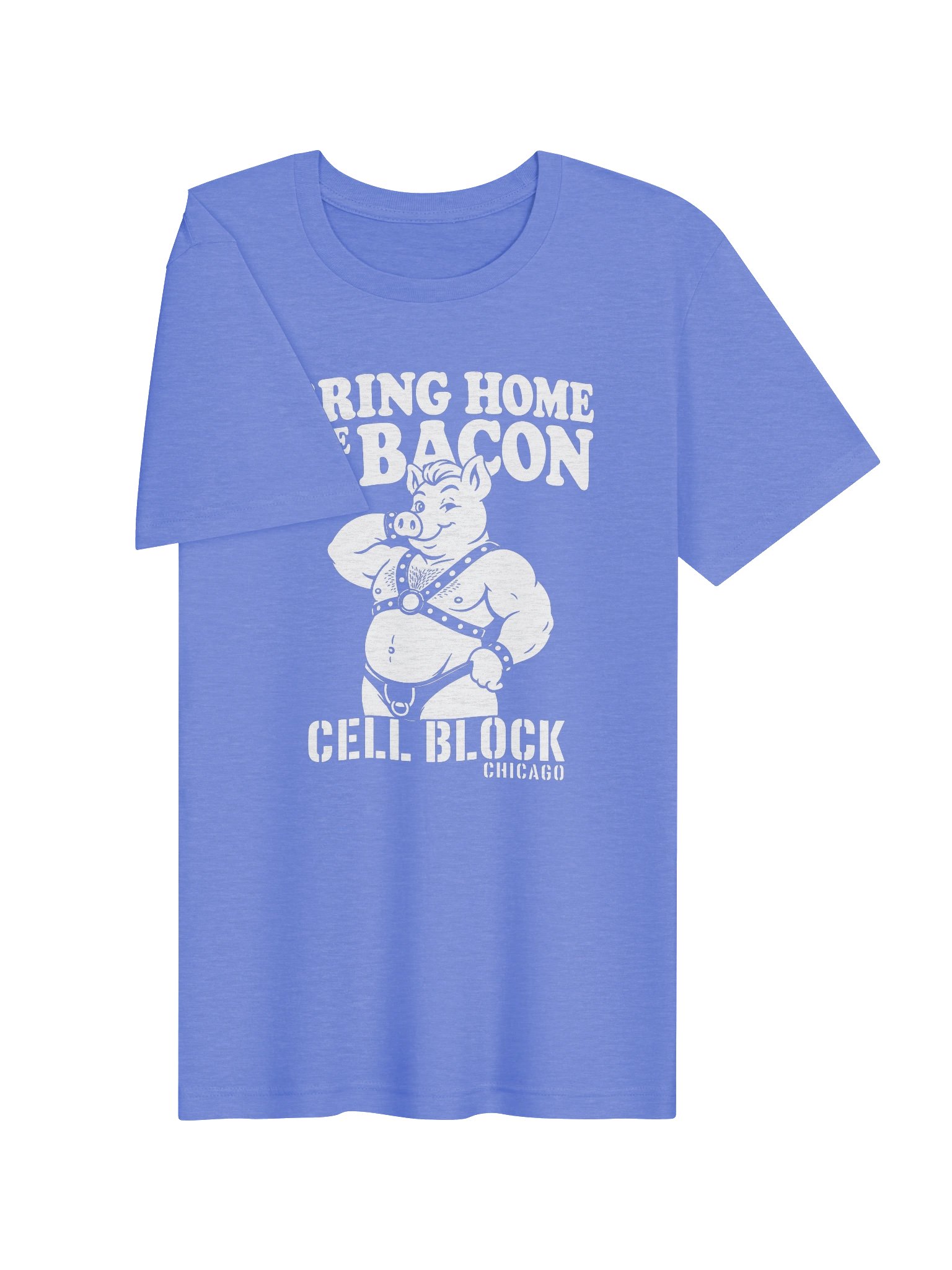 Cell Block Bring Home The Bacon Pig Graphic Tee product image (3)