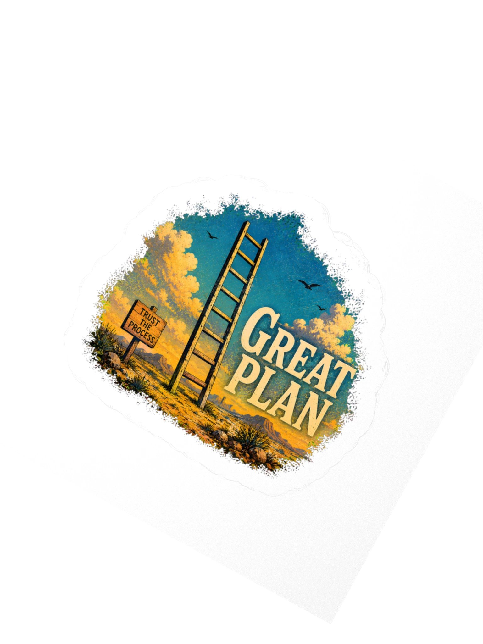 Great Plan Sticker product image (2)