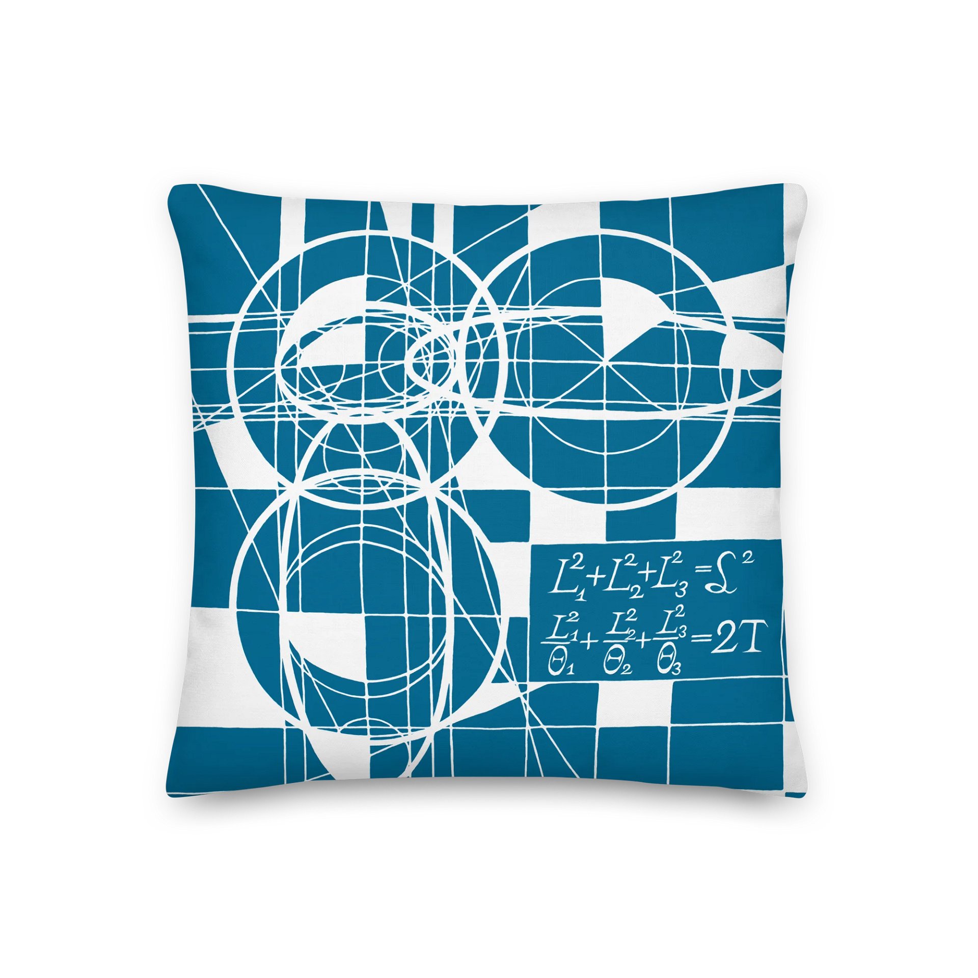 Poinsot's Spaceship Zero - Physics of the Gyroscope Art Pillow product image (2)
