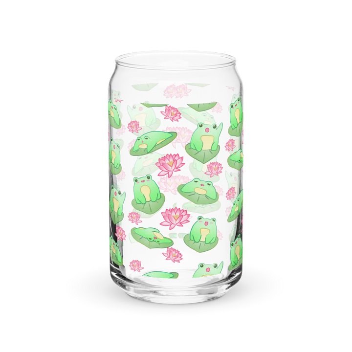 Kawaii Froggie Can Shaped Glass product image (2)