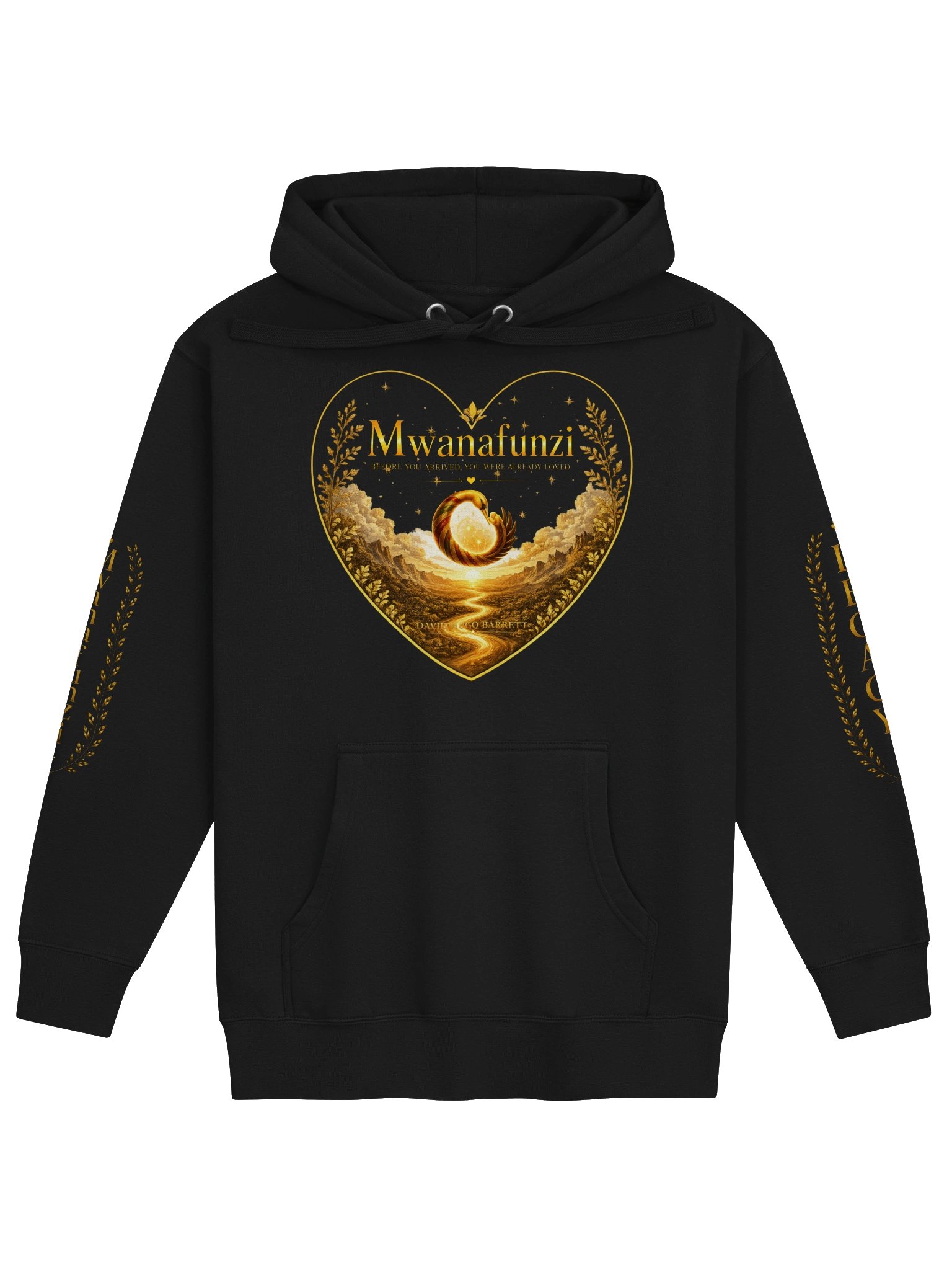 Mwanafunzi Unisex Heart Hoodie product image (1)