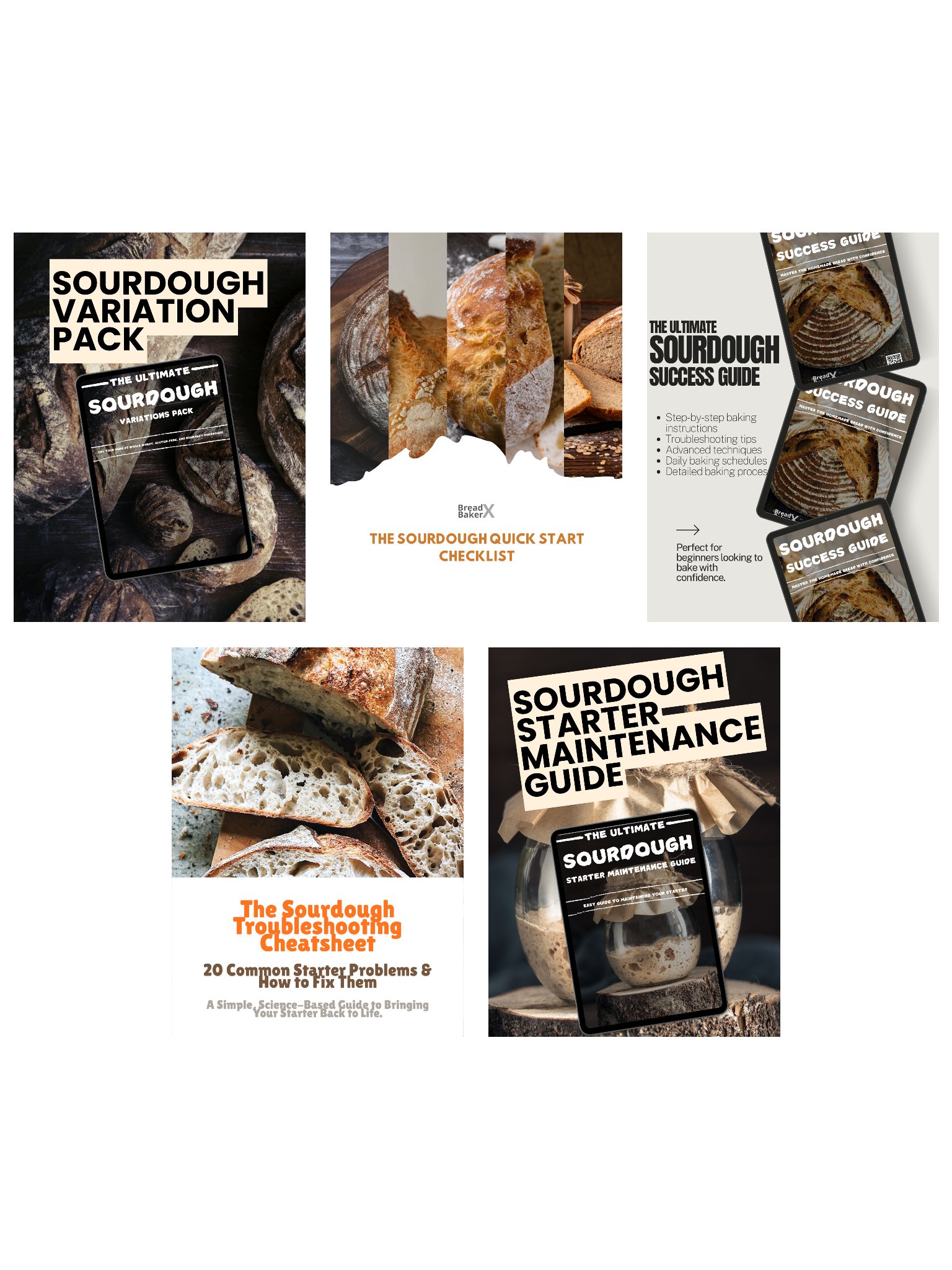 The Sourdough Guides Bundle - BredXBaker product image (1)