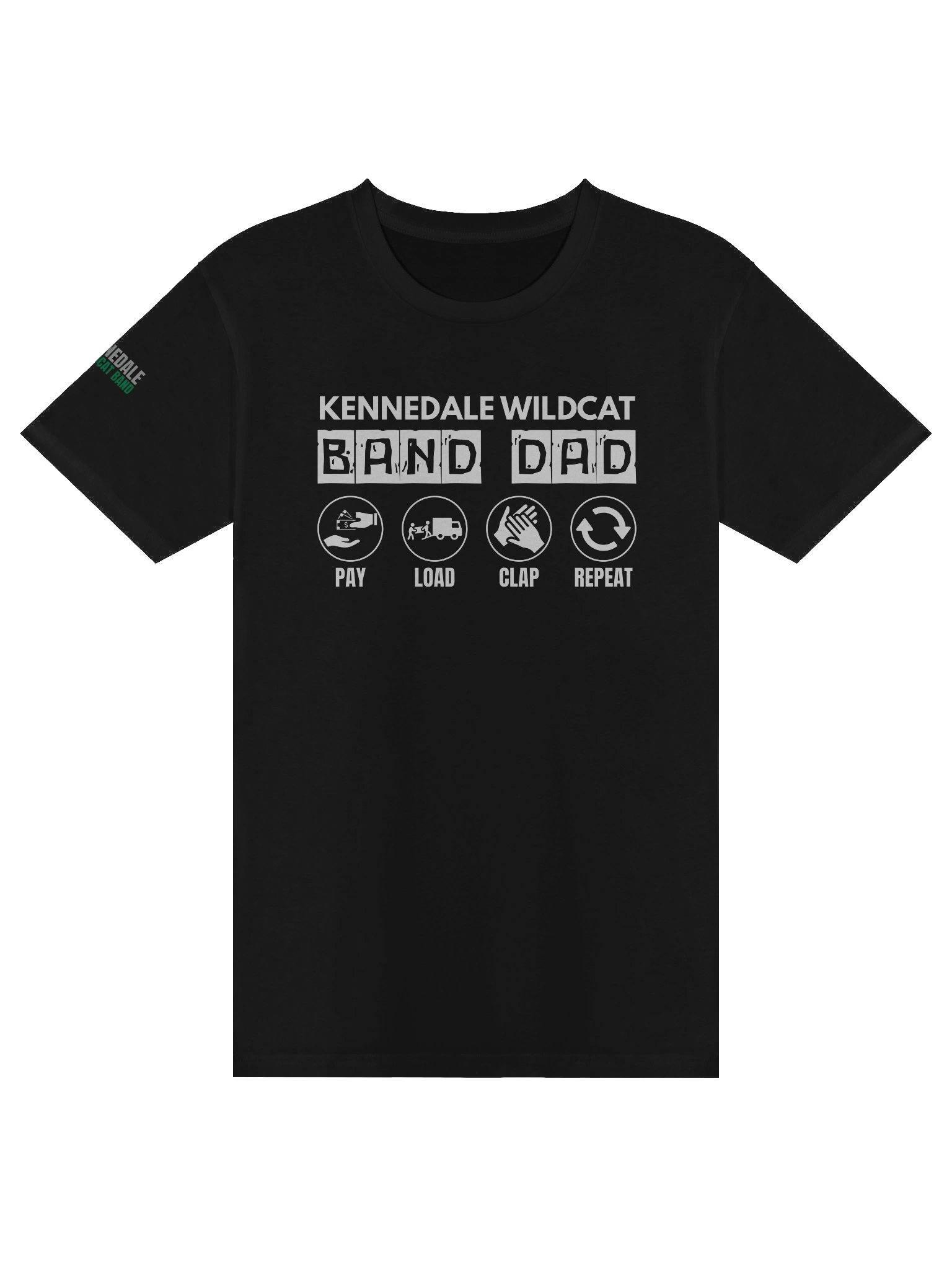 Wildcat Band Dad T-Shirt product image (5)
