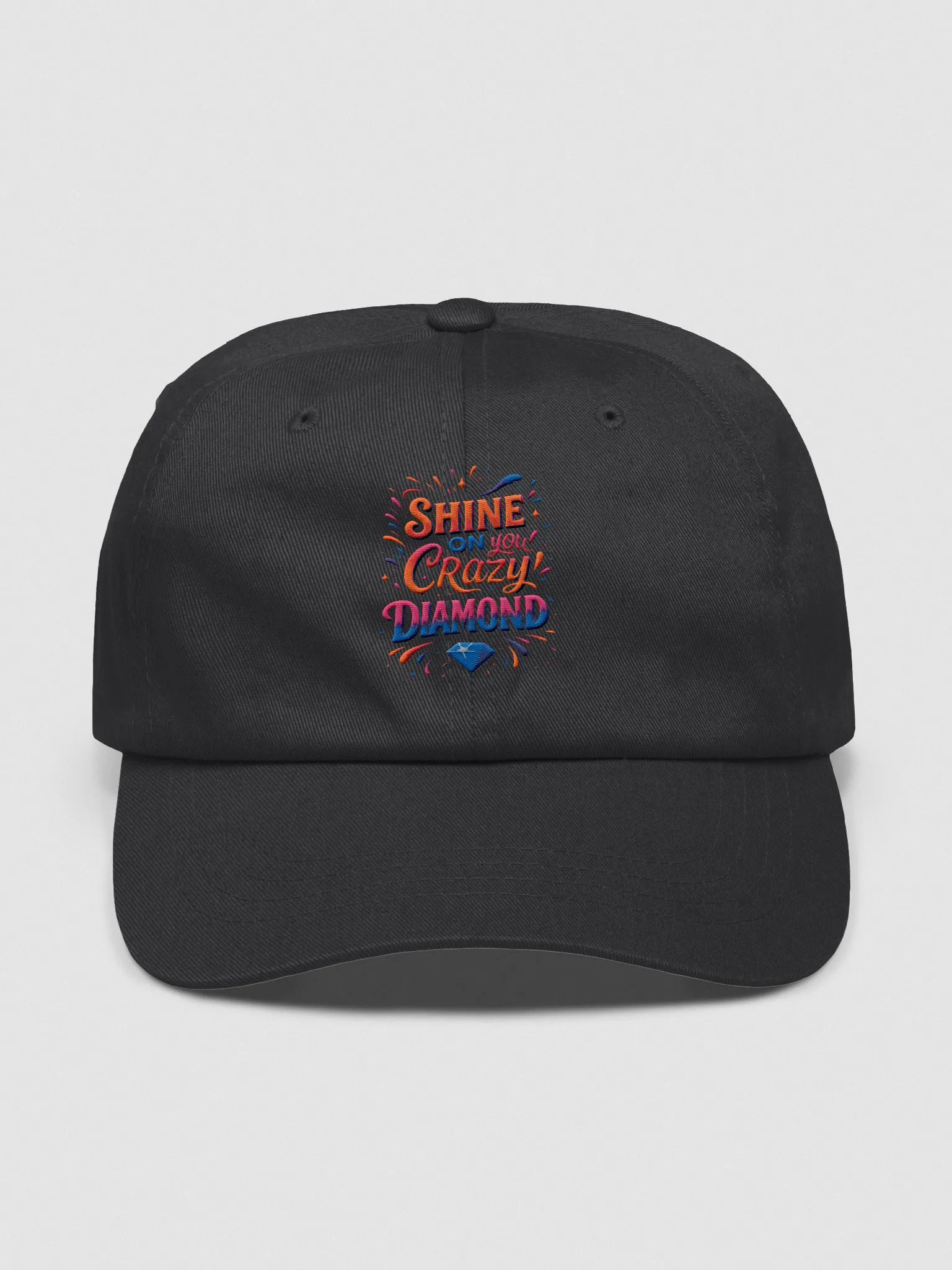 Shine On You Crazy Diamond Hat – Radiant Embroidered Cap product image (2)